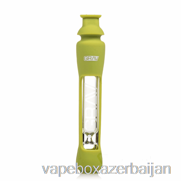 E-Juice Vape GRAV 12mm Taster with Silicone Skin Avocado Green